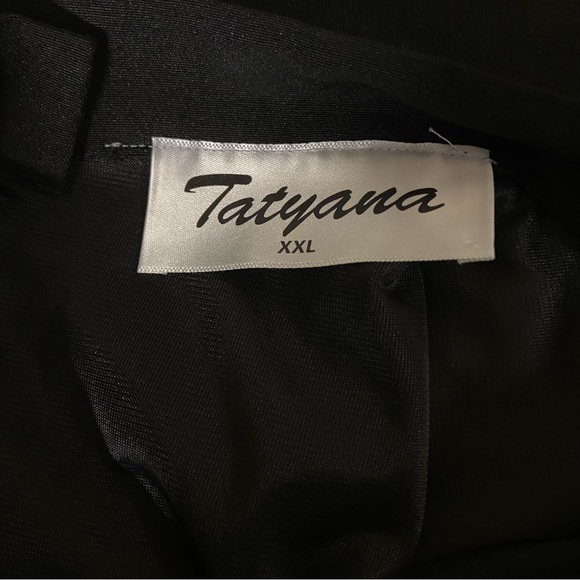 Tatyana Black Swing Skirt w/ Bow Sz XXL - Picture 5 of 5